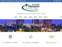 Tablet Screenshot of jaycee.org